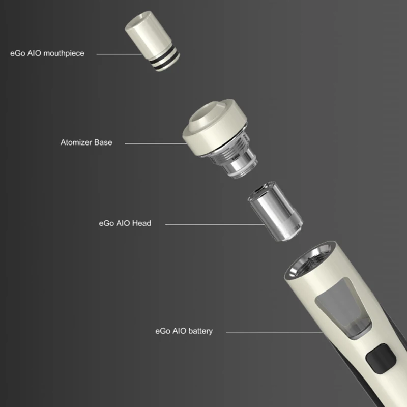 JoyetecheGo AIO все в одном Starter Kit vape создано 1500 мАч Батарея ручка Joyetech эго электронная
