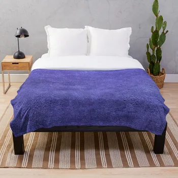 

Printed Throw Blanket Sherpa Fleece Soft Blanket Flannel Rug Home Decoration For Bed Drop Shipping Faux Leather Blue 4