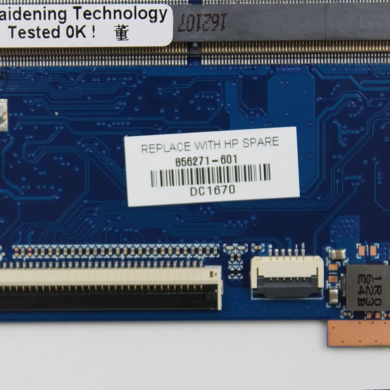 DAG55AMB6E0 A6-9210 для hp павильон 15-AW материнская плата 856271-001 856271-601 DDR4 15-AW Материнская плата ноутбука тест неповрежденным