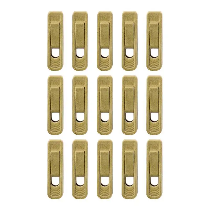 15pcs Laundry Clips Practical Useful Durable Convenient Cloth Clips Sock Clips Clothes Drying Clips For Stockings Scarf Socks