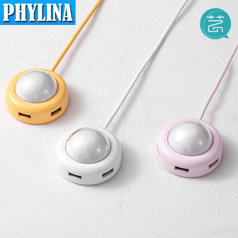 1PCS USB Hub Moon Light Cute Pet Usb3.0 Splitter Atmosphere Night 4 IN 1 Lovely High-Speed Stable Transmission Hot | Компьютеры и офис