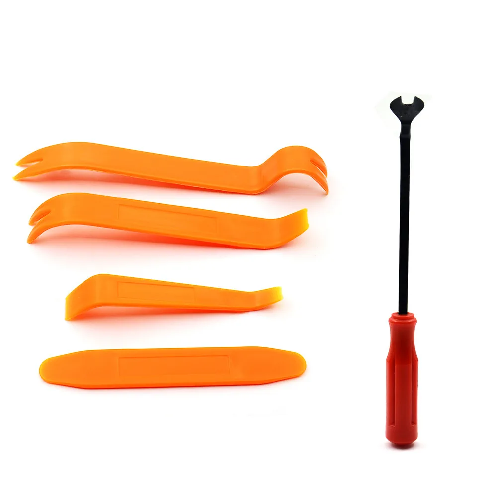 12pcs/set Car Radio Door Clip Panel Trim Dash Audio Removal Open Installer Pry Tool For Auto Vehicle BMW Honda Audi Benz VW