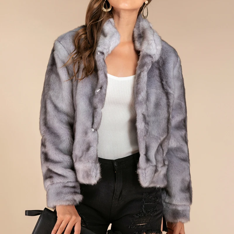 shaggy fur jacket