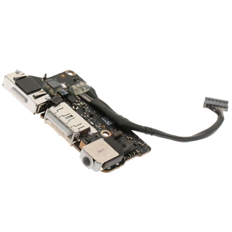 

DC Power Jack I/O Board Charging Port Flex Cable Connector for Macbook Air A1466 13 Inch OD889