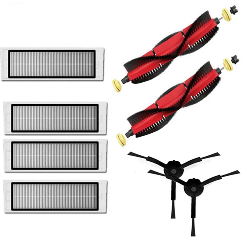 Сменные аксессуары Съемная основная щетка hepa фильтр, боковая щетка Швабра Ткань для Xiaomi вакуумный Roborock S50 S51 S55 E35 T60 T6