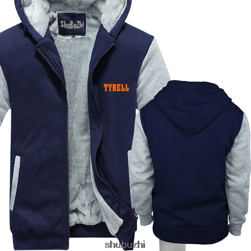 navy grey Tyrell Генные репликанты, вдохновленные блейд бегун, с принтом, Толстая Толстовка, теплое пальто из хлопка, юмором, мужское теплое пальто sbz3341 - Цвет: navy grey