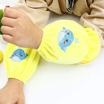 

WEIXINBUY Baby Kids Cute Cartoon Arm Oversleeve Protection Sleeves Antifouling Sleevelet