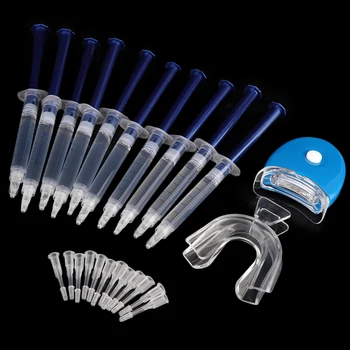 

NEW Professional Portable Dental Equipment 10 Pieces White Teeth Tooth Whitening System Whitener Bleaching Kit Oral Gel Kit 2019