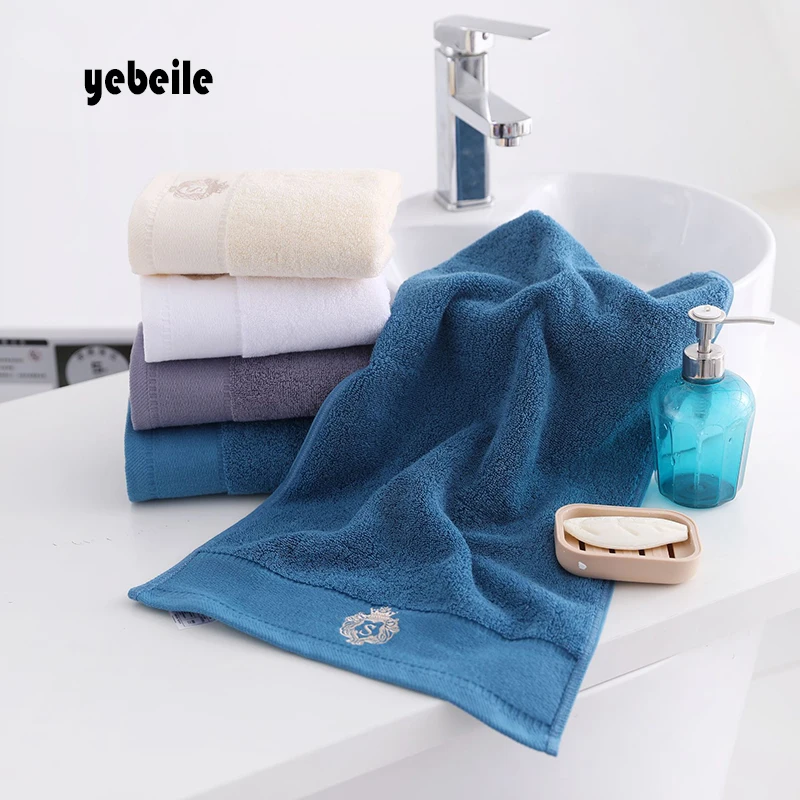 Yebeile, вышивка, плотное, хлопок, полотенце для лица, полотенце для взрослых, качественное, Подарочное полотенце, Мочалка для отеля, салона красоты, сухие волосы