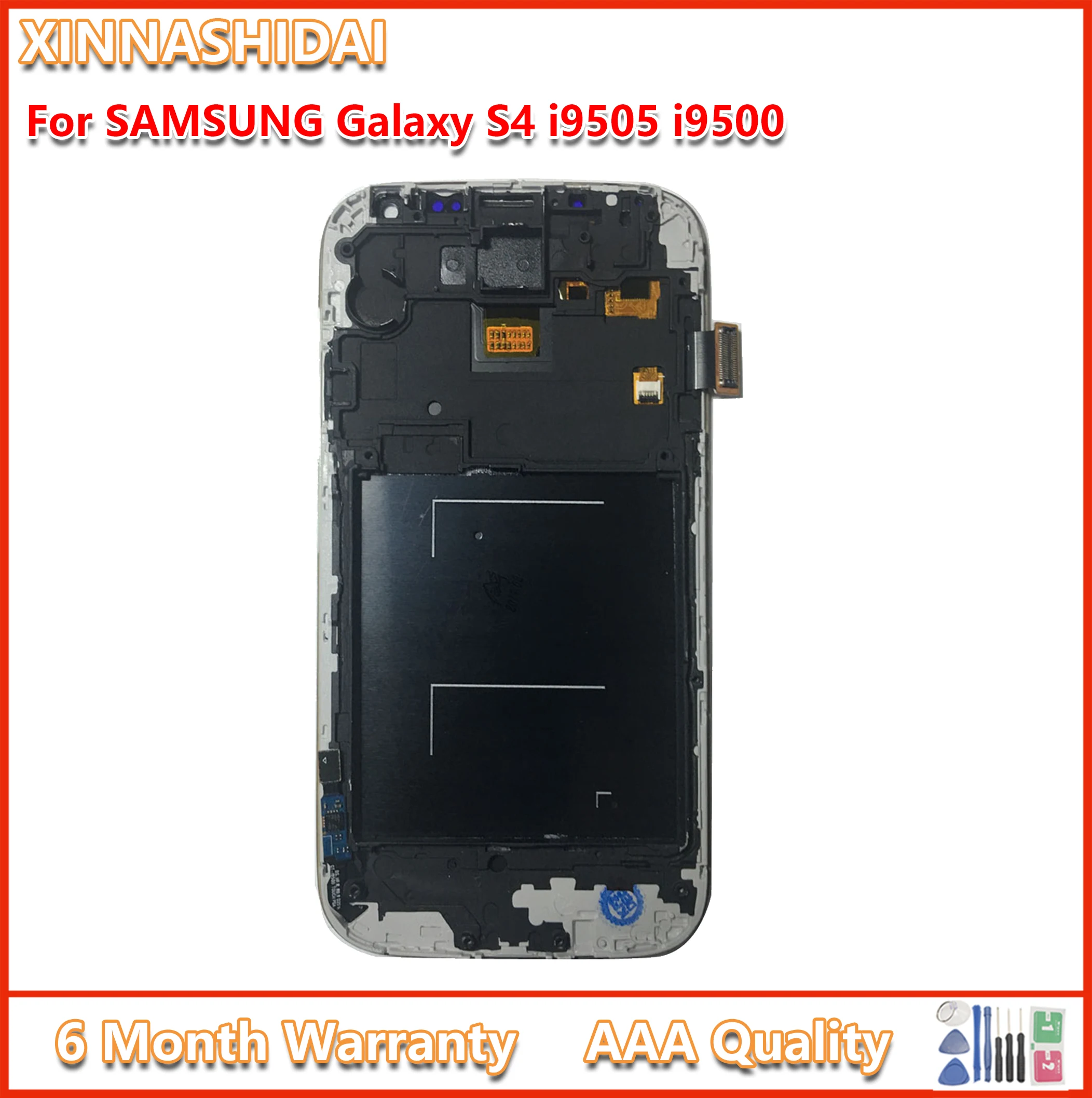 Для SAMSUNG Galaxy S4 GT-i9505 i9500 i9505 i9506 i9515 i337 ЖК-дисплей сенсорный экран дигитайзер для