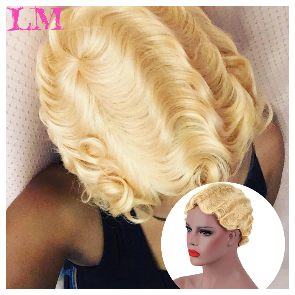 LM для женщин Женский синтетический парик палец кудрявый парик косплей короткие парики Afr женщин Overwatch косплей парик 6 ''короткие кудрявые парики