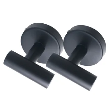 

2pcs Practical Rustproof Stainless Steel Towel Hook Kitchen Home Wall Mounted Decorative Clothes Bathroom Coat Hotel Door