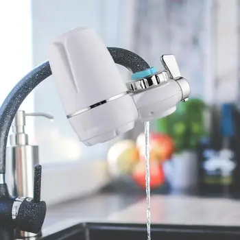 

Kitchen Tap Water Purifier Effective Ceramic Faucets Filter Rust Bacteria Remover Bathroom Replacement Accessories