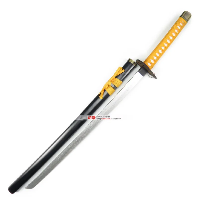 Anime Bleach Tousen Kaname Cosplay Props Wooden Sword Cosplay Weapons for Halloween Exquisite Gift Home Decor Shipping Free