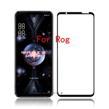 Protecteur d'écran, 2 pièces, film en verre trempé 20D pour ASUS Zenfone ROG phone 5 3 2 ZS673KS ZS661KS ZS660KL ZS600KL=