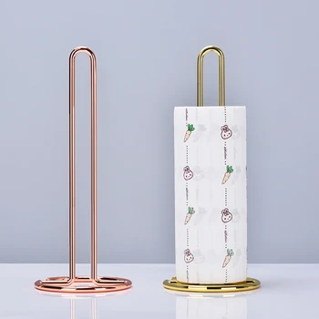 

Vertical Roll Paper Holder Table Napkin Rack Shelf Towel Storage Holders Desktop Kitchen Dining Table Decor