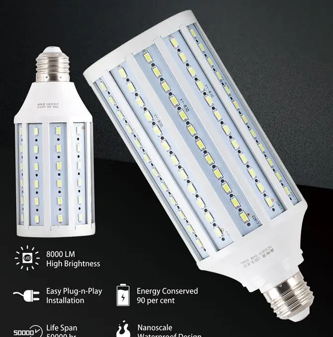 

New E27 B22 E40 5W 10W 15W 20W 30W 40W 60W 220V 110V LED corn bulb light droplight lighting downlight lamp