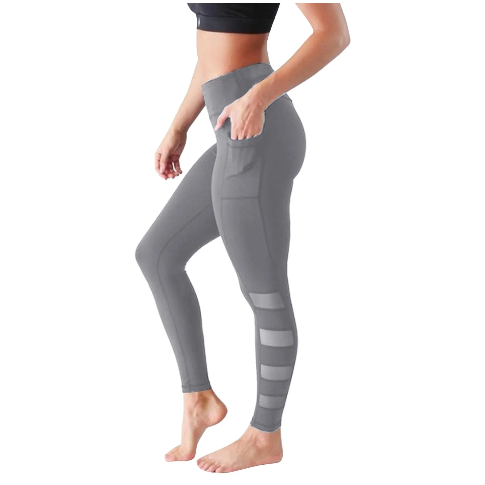High Waist Seamless Leggings Push 