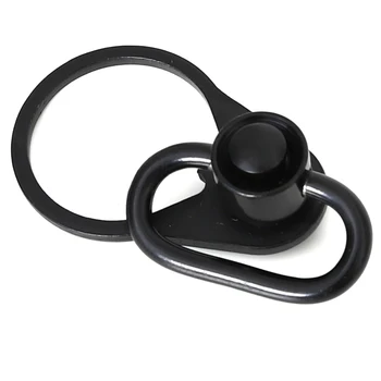 

QD Quick Detach Sling Swivel Ring Tactical 30mm QD Ring Buckle Strap Ambidextrous End Plat ar 15 .223 AR15 Accessories