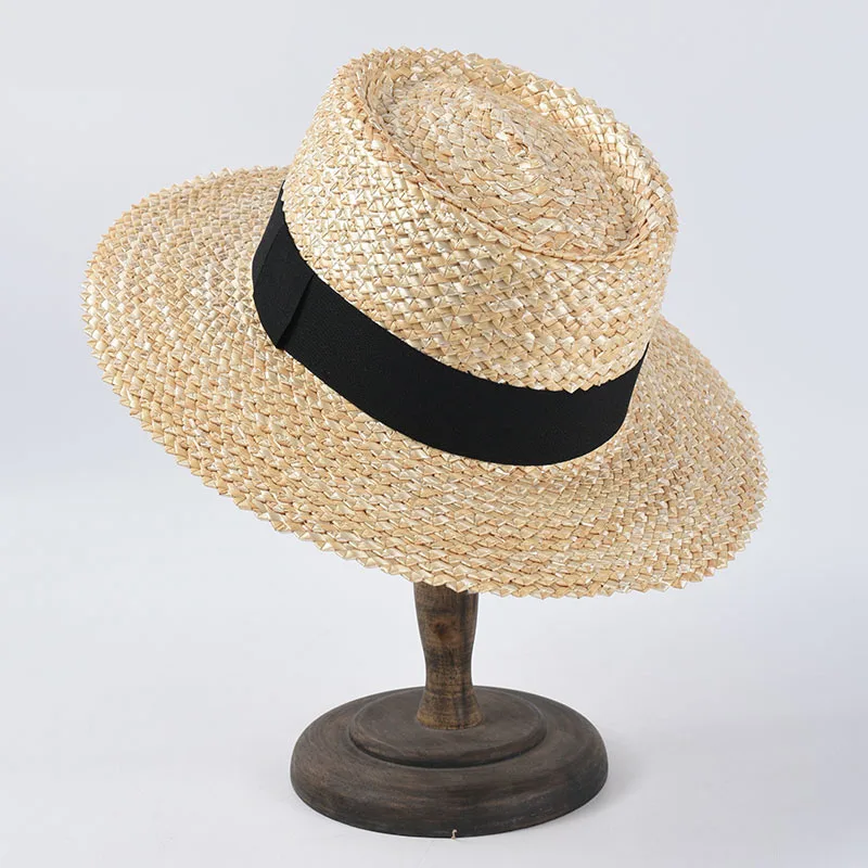 Фибоначчи новинка 2020 летние соломенные шляпы высокое качество элегантный стиль Хепберн вогнутый Топ для