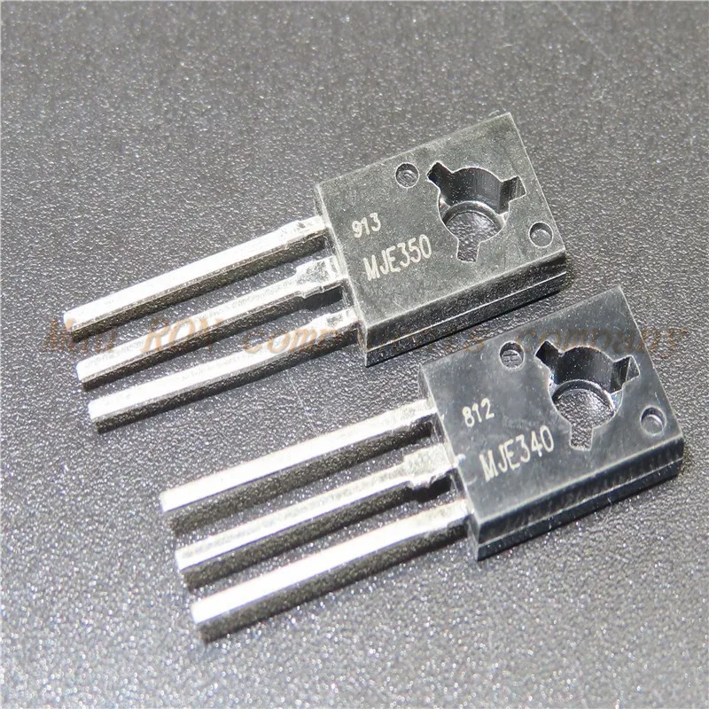 10 шт./лот (5 шт. MJE340 + 5 MJE350 ) TO-126 KSE340 KSE350 TO126 новая Оригинальная строчка | Электронные
