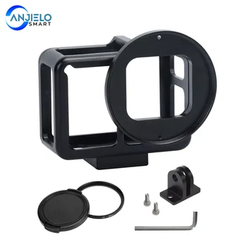 

Anjielosmart Metal Frame Protective Cage for GoPro HERO 5 6 7 Action Camera Aluminum Alloy Housing Shell