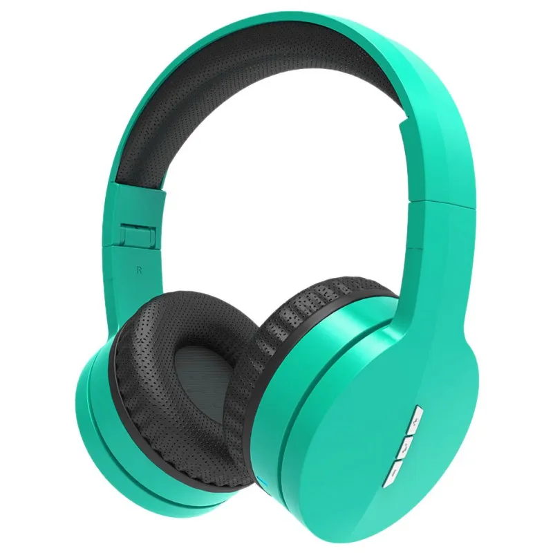 Беспроводные наушники Bluetooth гарнитура складные bluetooth-наушники для iPhone для Xiaomi для huawei для samsung - Цвет: Зеленый