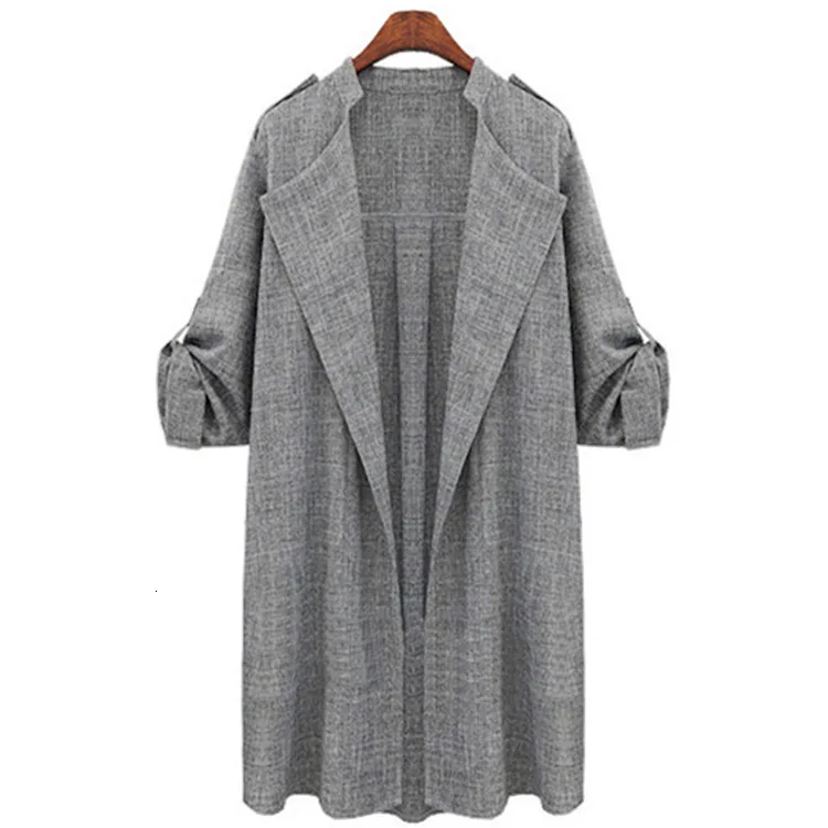 Весенне-осеннее женское Шерстяное клетчатое пальто, новое модное длинное шерстяное пальто, облегающее Женское зимнее шерстяное пальто размера плюс