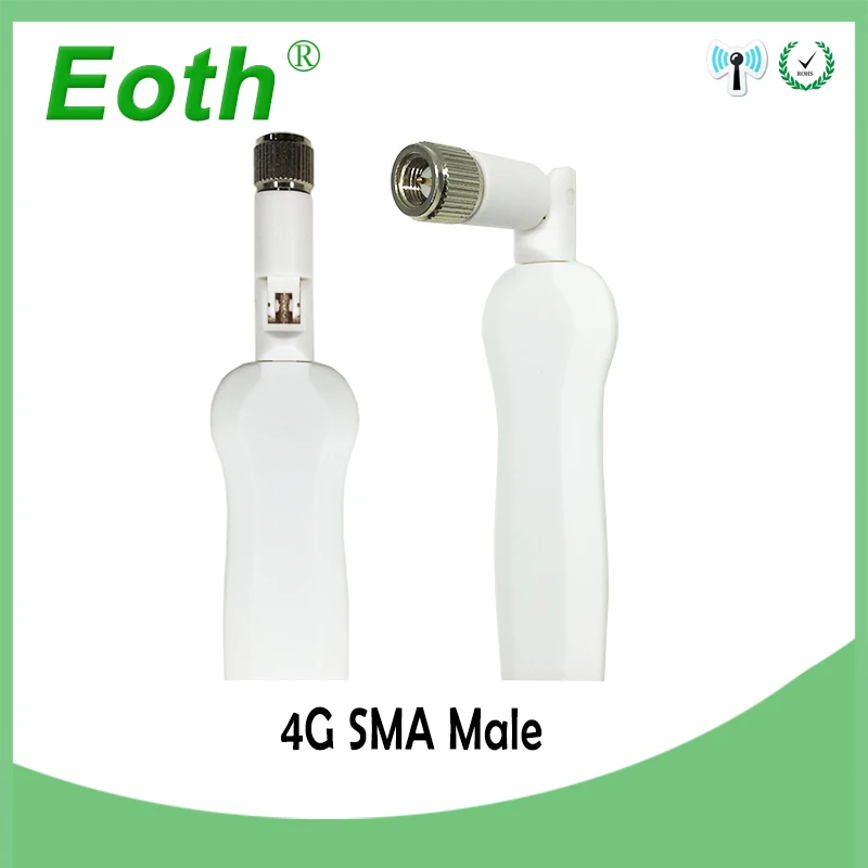 2pcs 4G LTE антенна SMA разъем 10DBI 3g 4G Антенна внешняя направленная Водонепроницаемая антенна для беспроводного модема роутера
