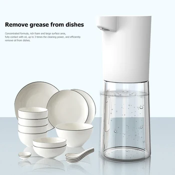 

M5 500ml Smart Automatic Liquid Soap Dispenser for Kitchen Bathroom Induction Foaming Hand Washing Container