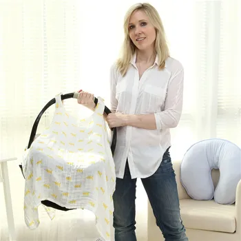 

110x80CM Baby Car Seat Cover Canopy Sunshade Cart Cover Infant Stroller Accessories Baby Carriage Nursing Breastfeeding Cover