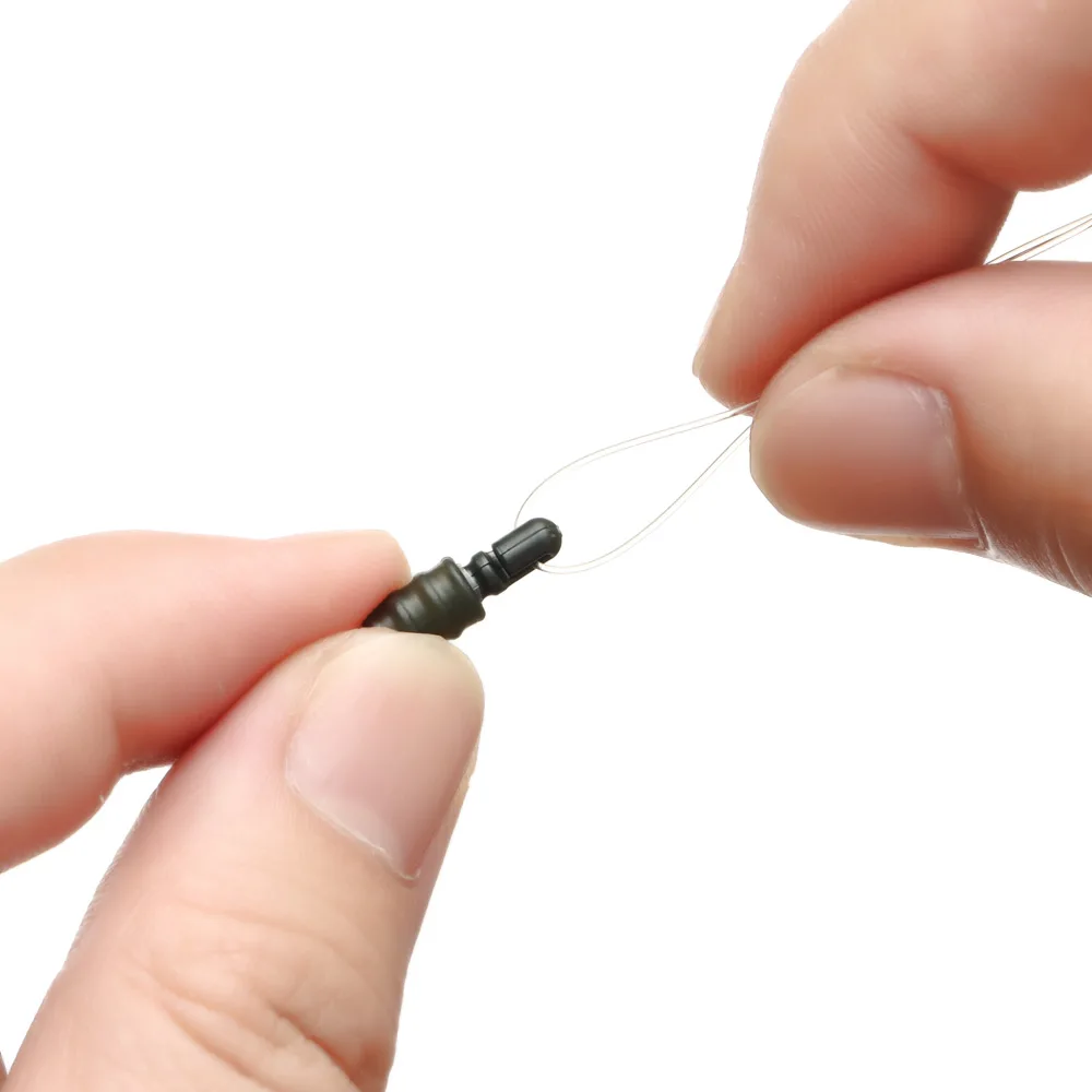 Quick Change Stop Bead Method Feeder Carp Fishing Rig Connector Bead Line Holder Trough Carp Tackle Equipment Fishing Tool 10PCS