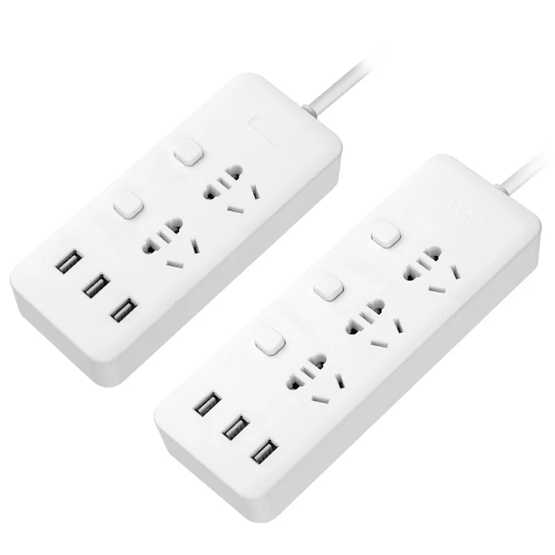 

Power Strip 3USB Intelligent Socket Wiring Board Power Strip Power Line Power Strip Multi-functional Jack Lightning Protection