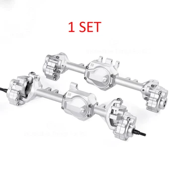 

1SET 1/10 G2 Wilderness Front and Rear Metal Bridge Axle CNC Full Version Integrated Ackerman GAX0121AFB / AFS for RC Car Parts