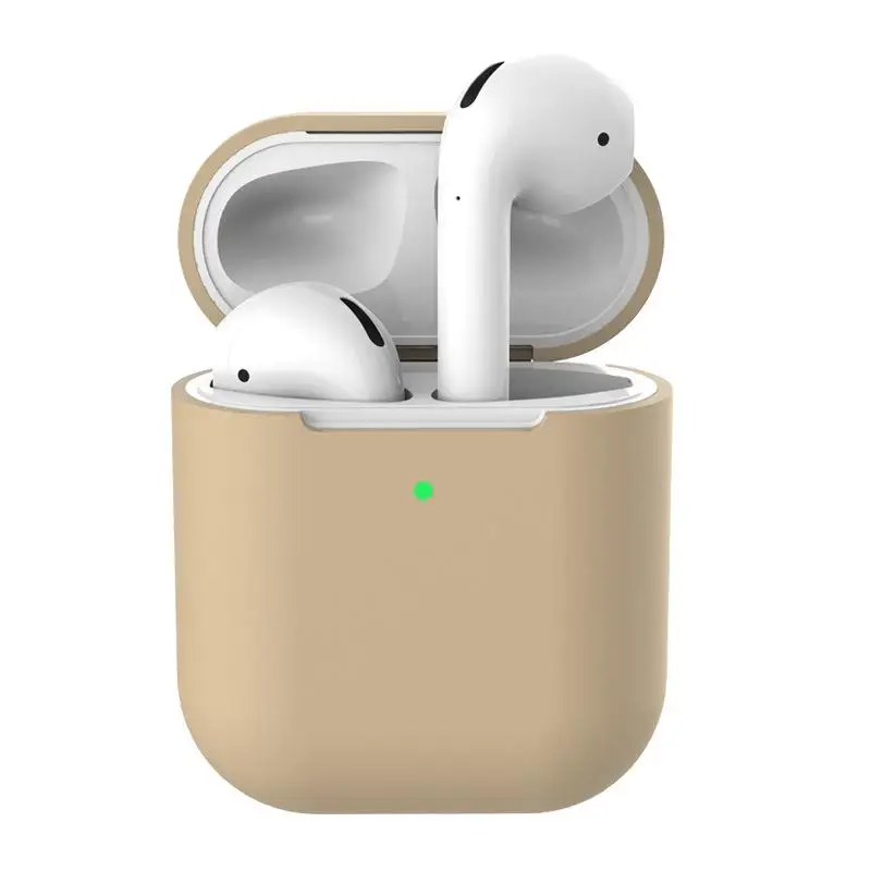 For AirPods 2 Colorful Case Protective Silicone Cover Shockproof Earpods for Apple Headphone Airpod Charger T | Электроника