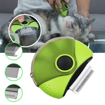 

Pet Puppy Cat Hair Shedding Grooming Trimmer Fur Comb Brush Slicker Tool