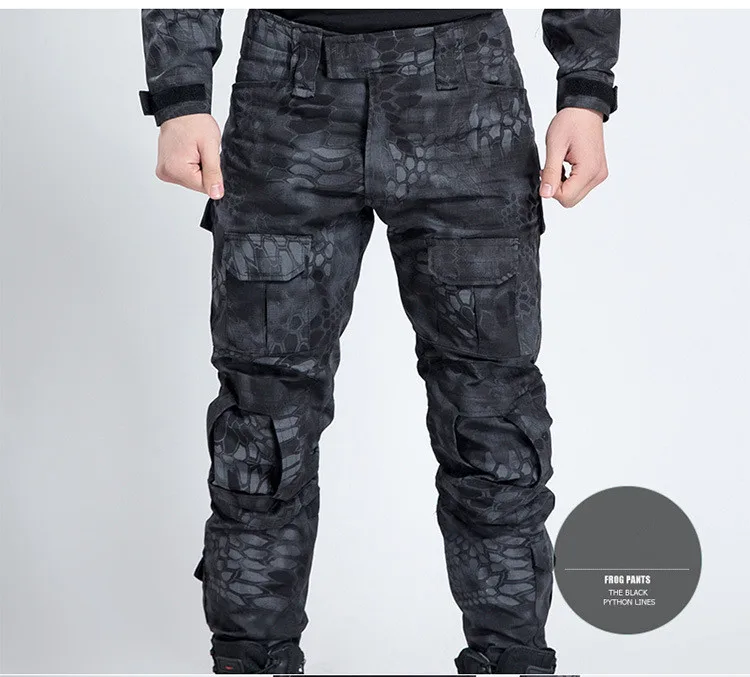 Тактические штаны, военные красивые штаны, мужские камуфляжные Pantalon, рабочие брюки, наколенники, армейские охотники, хорошие специальные солдатские военные штаны