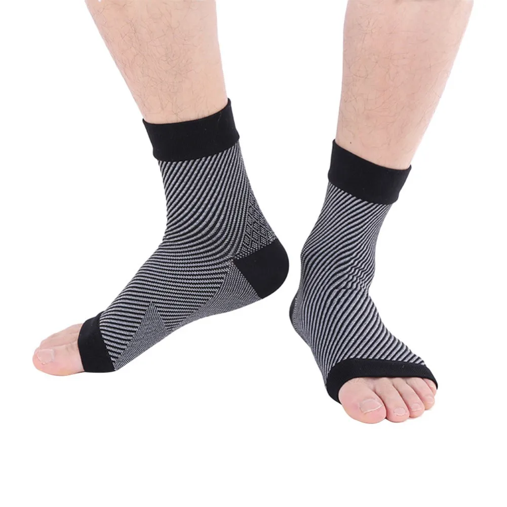 Tanio Unisex Anti-fatigue Sports Compression Foot Ankle Sleeve Support Brace