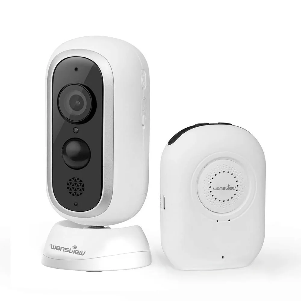 

Security Home 1080P IP Camera System Wifi Wireless Battery Powered Indoor/Outdoor Camera Monitor Two-Way Audio Night Vision