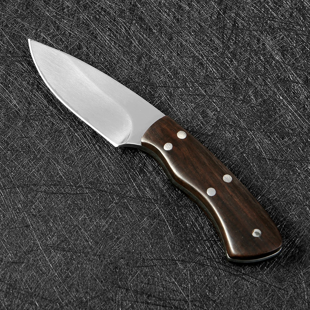 Высококачественные охотничьи ножи для кемпинга, выживания, тактический фиксированный нож, охотничий прямой нож, мини EDC инструмент, карманные ножи для очистки овощей