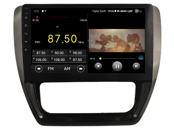 Cheap Built in 4G Lte car Intelligent navigation tape recorder 9.0 android car gps radio multimedia player for SAGITAR 2013 2014 5