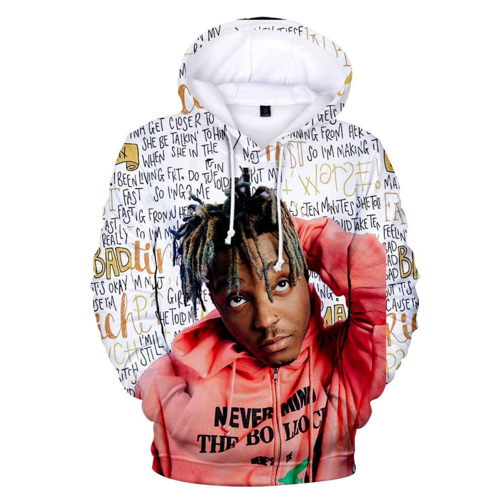 Толстовки с капюшоном My love Juice Wrld для мужчин и женщин Классическая толстовка