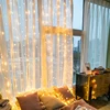 3m 2m LED Curtain USB String Lights Remote Control Fairy Garland on the Window New Year Christmas Decorations for Home Outdoor ► Photo 2/6