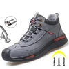 High Quality Work Safety Shoes Anti-smash Work Shoes For Men Work Sneakers Indestructible Footwear Anti-scalding Welder Shoes ► Photo 2/6