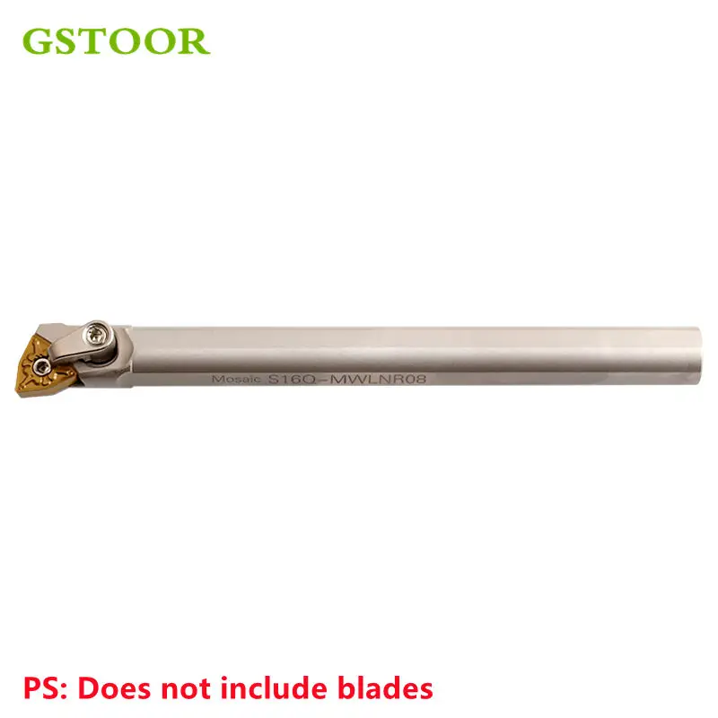 

1PC S16Q-MWLNR08 Internal Turning Tool Holder CNC Lathe Cutter Cutting Carbide Inserts WNMG080404 WNMG080408 Arbor