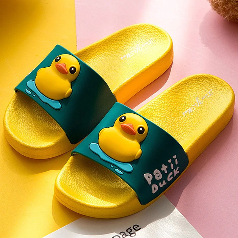 duck flip flops