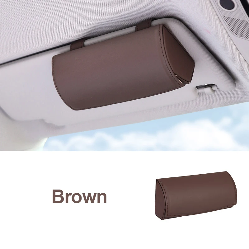 Premium Car Visor Sunglasses Holder and Storage Organizer