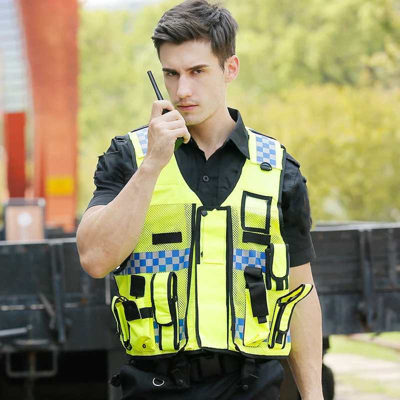 Police Hi Vis Security Tactical Vest Safariland Molle Tactical