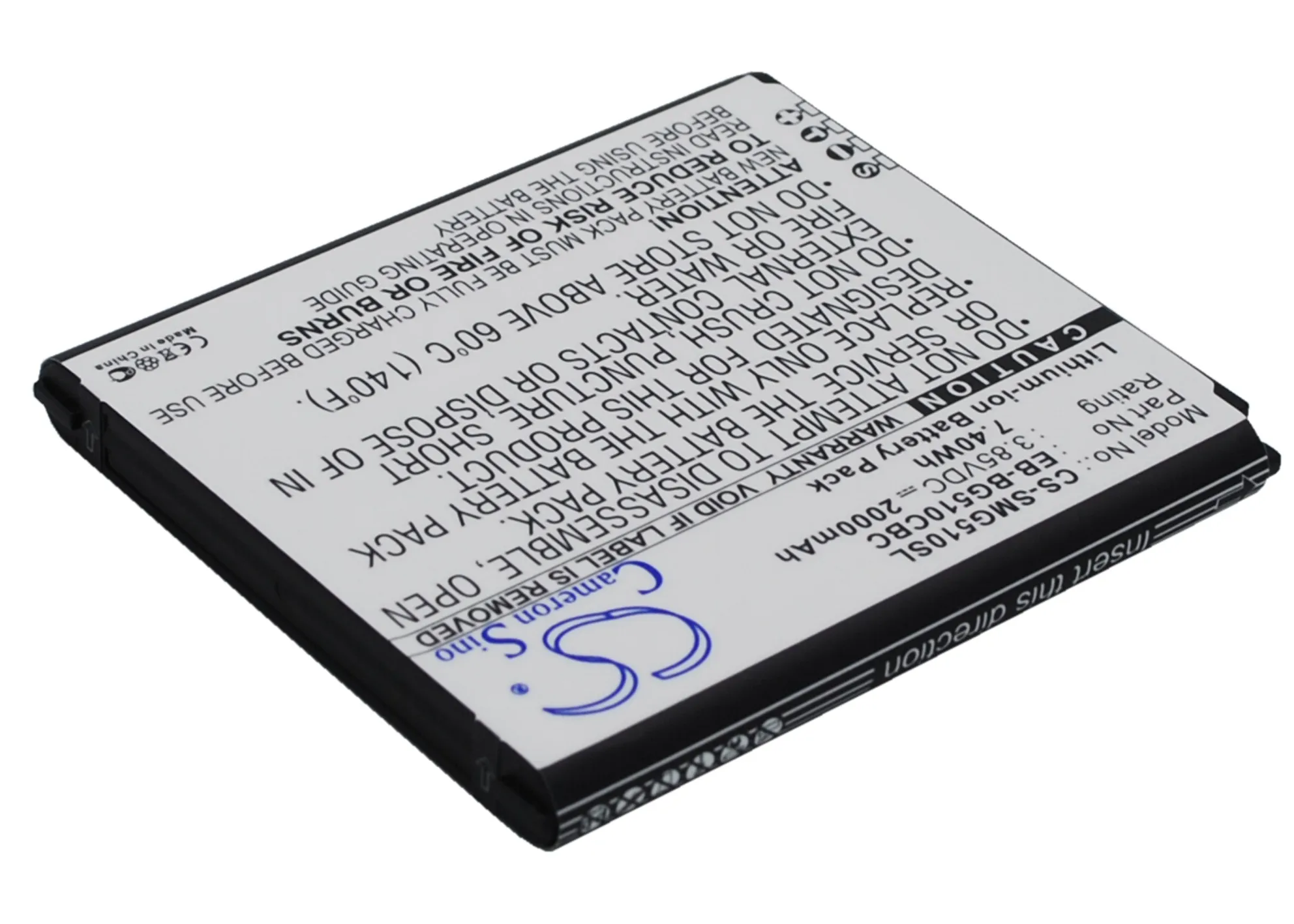 Cameron sino 2000 мАч батарея для SAMSUNG Galaxy Core Max Duos SM-G5108 G5108Q G5109 G510F EB-BG510CBC