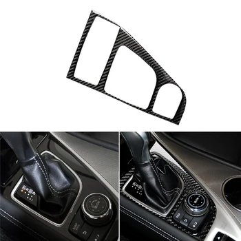 

For Infiniti Q50 Q60 2014 - 2019 Car Carbon Fiber Sticker Interior Gear Shift Box Panel Cover Trim Car Styling Stickers